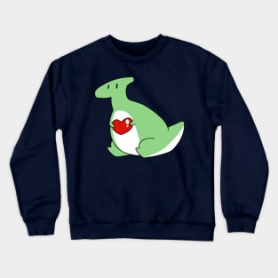 Love Hadrosaur Crewneck Sweatshirt